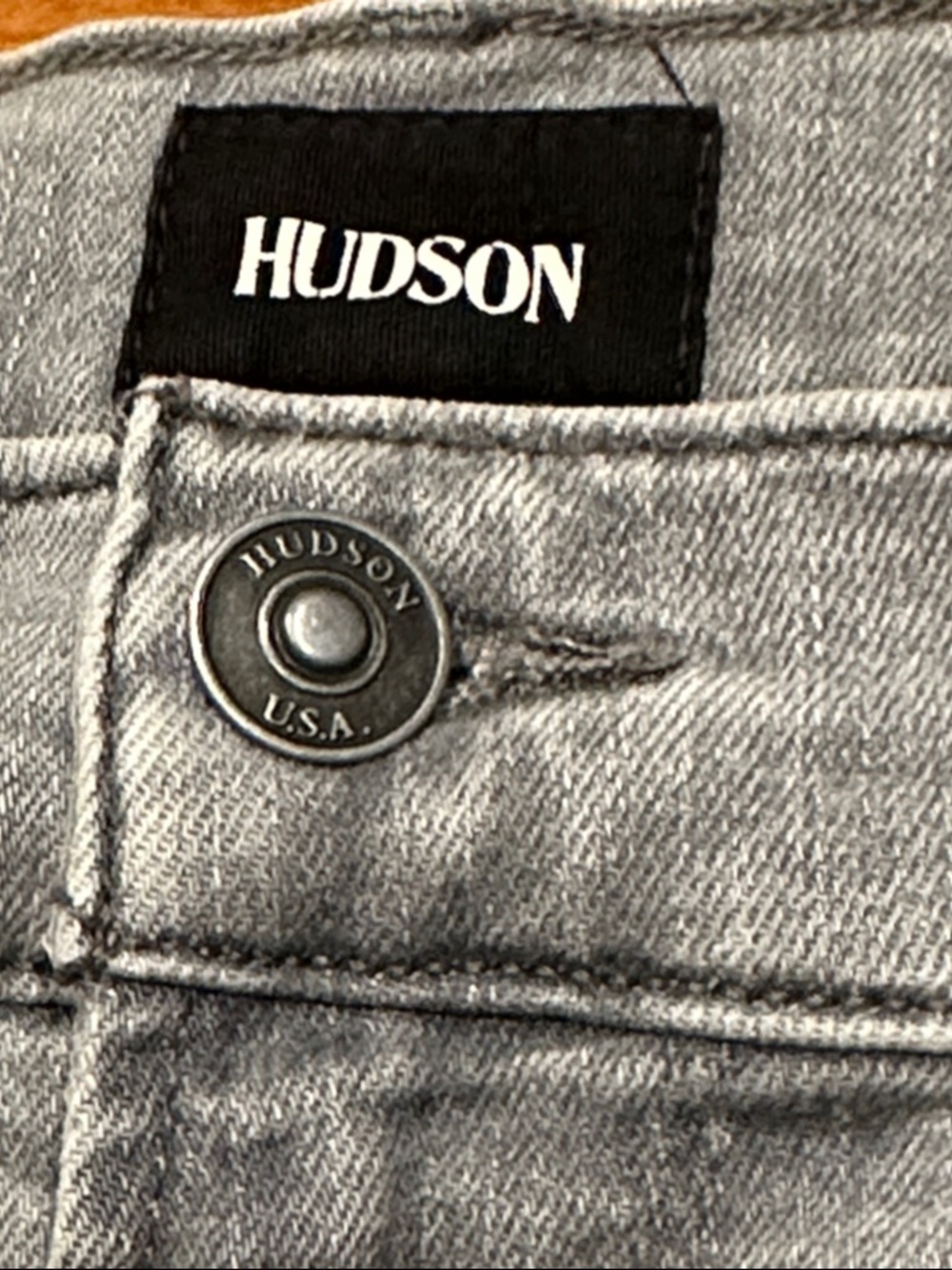 Hudson Blake Slim straight 34x33.5 like new - Picture 2 of 8